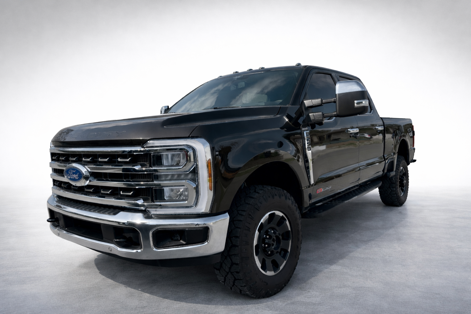 Professional ceramic window tint installation on Ford Tremor King Ranch truck